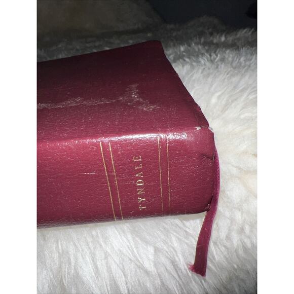 LIFE APPLICATION STUDY BIBLE NEW LIVING TRANSLATION NLT Leather Cover Tyndale - Picture 3 of 16